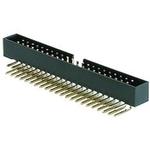 DIN 41651 (IDC) header pitch 2,00mm THT 50pin right angle low profile header Au