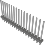 Conn Unshrouded Header HDR 17 POS 2mm Solder ST Top Entry Thru-Hole Bulk