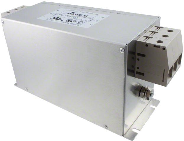 Delta Electronics-30TDVST2 Power Line Filters Power Line Filter 50Hz/60Hz 480VAC Terminal Block Flange Mount