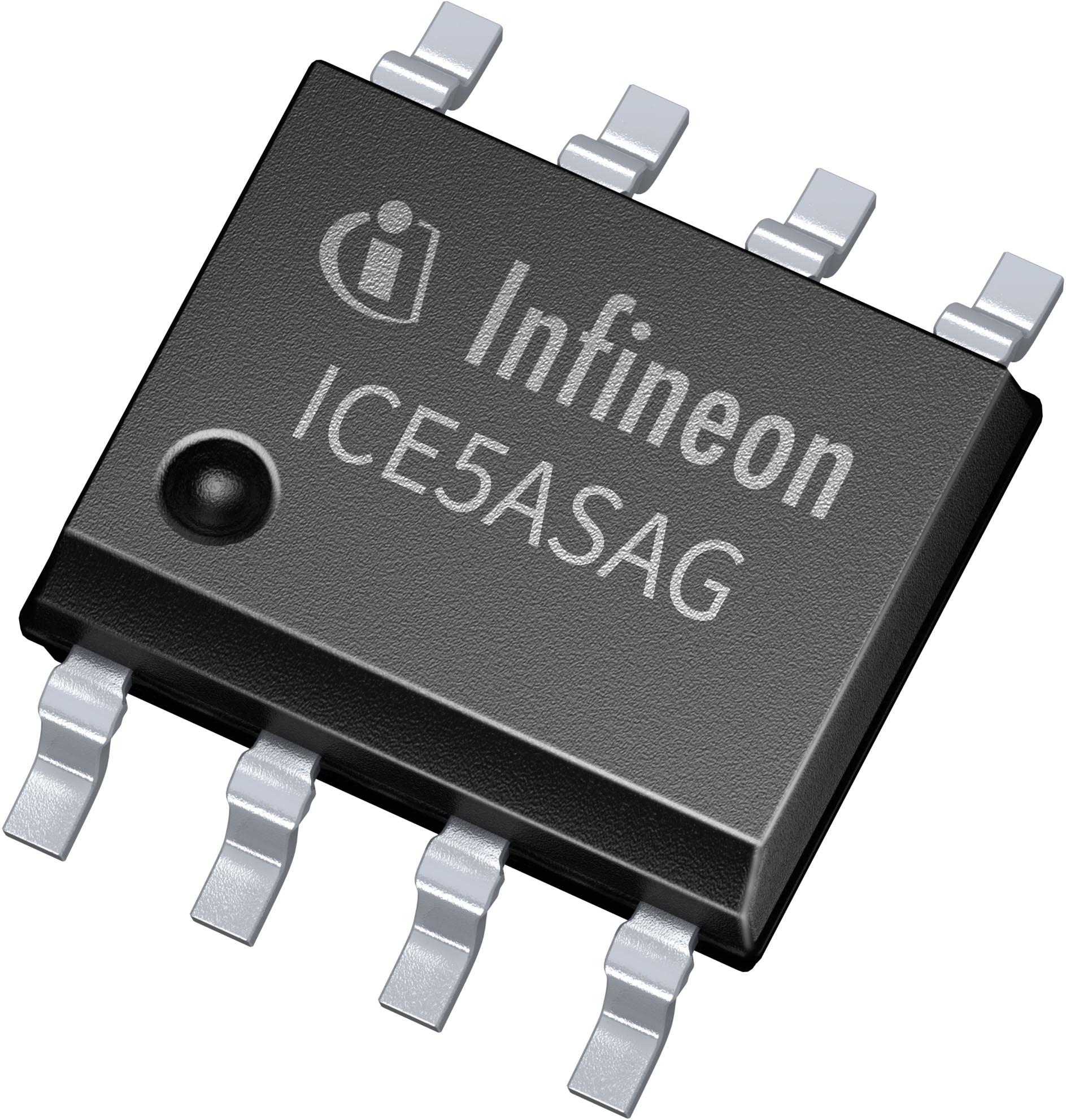 Infineon Technologies AG-ICE5ASAGXUMA1 AC to DC Switching Converters AC to DC Switching Converter Flyback 100kHz T/R 8-Pin DSO