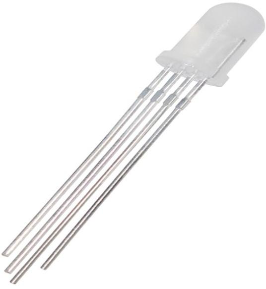 QT-Brightek Corporation-QBL8RGB60D0 LED LED Tri-Color Blue/Green/Red Automotive 4-Pin T-1 3/4 Bulk