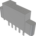 Conn Socket Strip SKT 5 POS 1.27mm Solder ST Thru-Hole TIGER EYE™ Tube