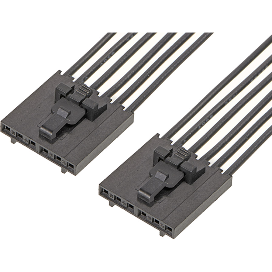 Molex-2162701061 Cable Assembly Other Cable Assembly UL 11028 0.1m 22AWG Wire to Board to Wire to Board 6 to 6 POS F-F Crimp-Crimp Bag