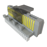 Conn Fine Pitch Connector HDR 40 POS 0.4mm Solder ST Top Entry SMD T/R