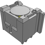Conn Ultra Micro Socket Strip SKT 2Power POS 2mm Solder ST Top Entry SMD mPOWER® T/R