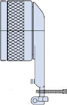 Glenair-M85049/63G10W Schrumpfbalgenadapter Strain Relief Backshell 90° 10 Shell Size Cadmium Over Electroless Nickel Aluminum Self Lock Qwik-Ty®