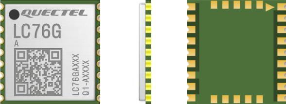 Quectel Wireless Solutions Co., Ltd-LC76G Receptor de GPS GPS Receiver 1575.42MHz 3.6V 28-Pin SMD Reel