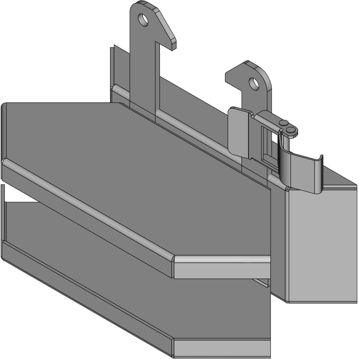 Hammond Manufacturing-1485B9Q Verdrahtungskanäle Wireway Solid Wall Square Screw Steel Gray