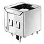 Pulse Electronics Corporation-E5288-R10B45-L Connettore telefono e telecomunicazione Conn RJ-45 F 8 POS 1.27mm Solder ST Thru-Hole 8 Terminal 1 Port