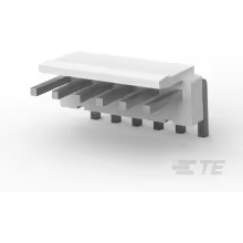 TE Connectivity-647676-6 连接器插头及 PCB 插座 Conn Wire to Board HDR 6 POS 3.96mm Solder RA Thru-Hole Bag