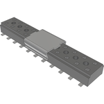 Conn Socket Strip SKT 22 POS 2mm Solder ST Top Entry SMD TIGER CLAW™ T/R