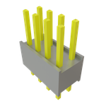 Conn Board Stacker HDR 8 POS 2.54mm Solder ST Top Entry Thru-Hole Bulk