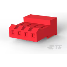 TE Connectivity-3-640428-4 Connector Headers and PCB Receptacles Conn IDC Connector F 4Power POS 3.96mm IDT RA Cable Mount Bag/Box