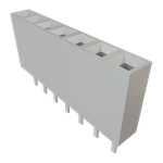 Conn Socket Strip SKT 7 POS 2.54mm Solder ST Top Entry Thru-Hole TIGER CLAW™ Tube