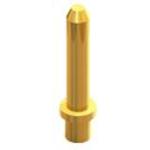Micro Pin Terminal Brass M 12.54mm Gold