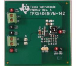 Texas Instruments-TPS54061EVM-142 Energiemanagement, Entwicklungsplatinen und -kits TPS54061 DC to DC Converter and Switching Regulator Chip 3.3V Output Evaluation Board