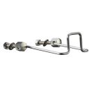 Bulgin Components PLC-KT0006 Accessoires de raccordement Connector Accessories Retaining Clip Straight Stainless Steel Nickel Bulk