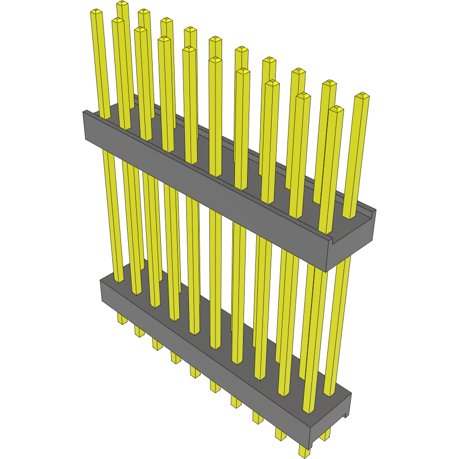 Samtec-DW-10-13-L-D-785 Steckverbinderleisten und Leiterplattenbuchsen Conn Board Stacker HDR 20 POS 2.54mm Solder ST Top Entry Thru-Hole Bulk