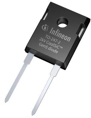 Infineon Technologies AG-IDWD10G200C5XKSA1 Rectifiers Diode Schottky 2KV 35A 2-Pin(2+Tab) TO-247 Tube