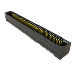 Conn Micro High Speed Socket Strip SKT 98 POS 0.8mm Solder ST SMD T/R