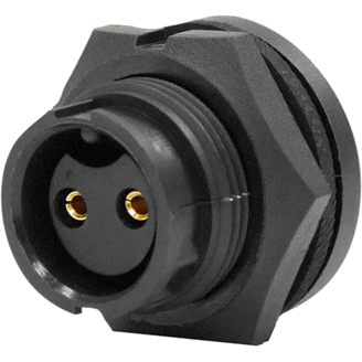 Switchcraft-7382-2SG-300 Steckverbinder, rund Conn Circular SKT 2 POS Solder Cup ST Panel Mount 2 Terminal 1 Port Maxi-Con-X® Bulk