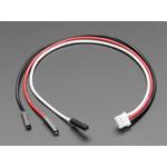 3 Pin to Female Socket Cable Assembly, 200mm Long