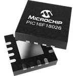 MCU 8-bit PIC RISC 28KB Flash 2.5V/3.3V/5V 16-Pin QFN EP Tube