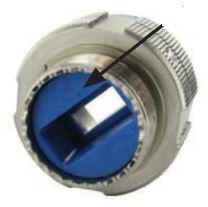 Amphenol-USB3FTV2AG Connector USB Conn USB 3.0 Type A Adapter RCP 4 POS ST Flange Mount 4 Terminal 1 Port