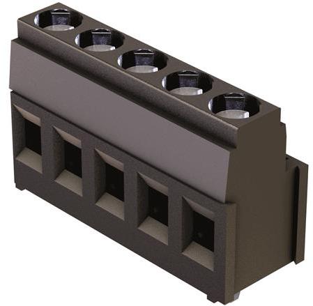 HARTING Technology Group-14020516404000 Connector Terminal Blocks Conn Terminal Block 5 POS 5mm Solder RA Thru-Hole 17.5A har-flexicon® Bulk