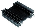 Assmann WSW components, Inc-V7477Y2 Kühlkörper Extruded Heatsinks with solder pins 9K/W 50,8x35x12,7mm Black