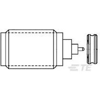 TE Connectivity-1053254-1 Raccordement FR Conn OSM 0Hz to 26.5GHz 50Ohm Solder ST Panel Mount F Gold Package
