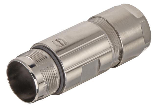 HARTING-09156000702 Schrumpfbalgenadapter Shrink Boot Adapters 180° M23 Shell Size Nickel Copper-Zinc Alloy