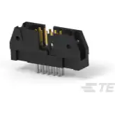 TE Connectivity-1658694-6 Steckverbinderleisten und Leiterplattenbuchsen Conn Ejector Header HDR 10 POS 2.54mm Press Fit ST Thru-Hole Tray