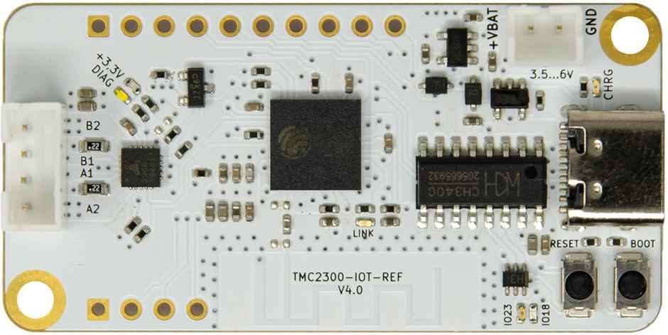 Analog Devices-TMC2300-IOT-REF Energiemanagement, Entwicklungsplatinen und -kits TMC2300-LA Motion Motor Control Reference Design Board