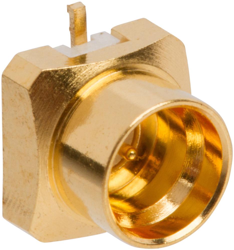 Amphenol RF-SMP-MSLD-PCS-T RF-Steckverbinder Conn SMP 0Hz to 18GHz 50Ohm Solder ST SMD RCP Gold Over Nickel T/R