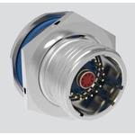 Conn Circular SKT 1 POS Solder ST Jam Nut 1 Terminal 1 Port