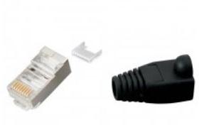 CONEC-391J00039X Telecomunicaciones y teléfono del conector Conn RJ-45 PL 8 POS 1.02mm IDT ST Cable Mount 8 Terminal 1 Port Cat 5e