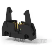 TE Connectivity-5499923-1 Steckverbinderleisten und Leiterplattenbuchsen Conn Ejector Header HDR 10 POS 2.54mm Solder ST Top Entry Thru-Hole Tray