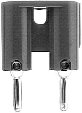 Abbatron-210-103 Steckverbinder, elektronisches Testgerät Conn Double Banana Plug M 2 POS ST Thru-Hole 1 Port Bulk