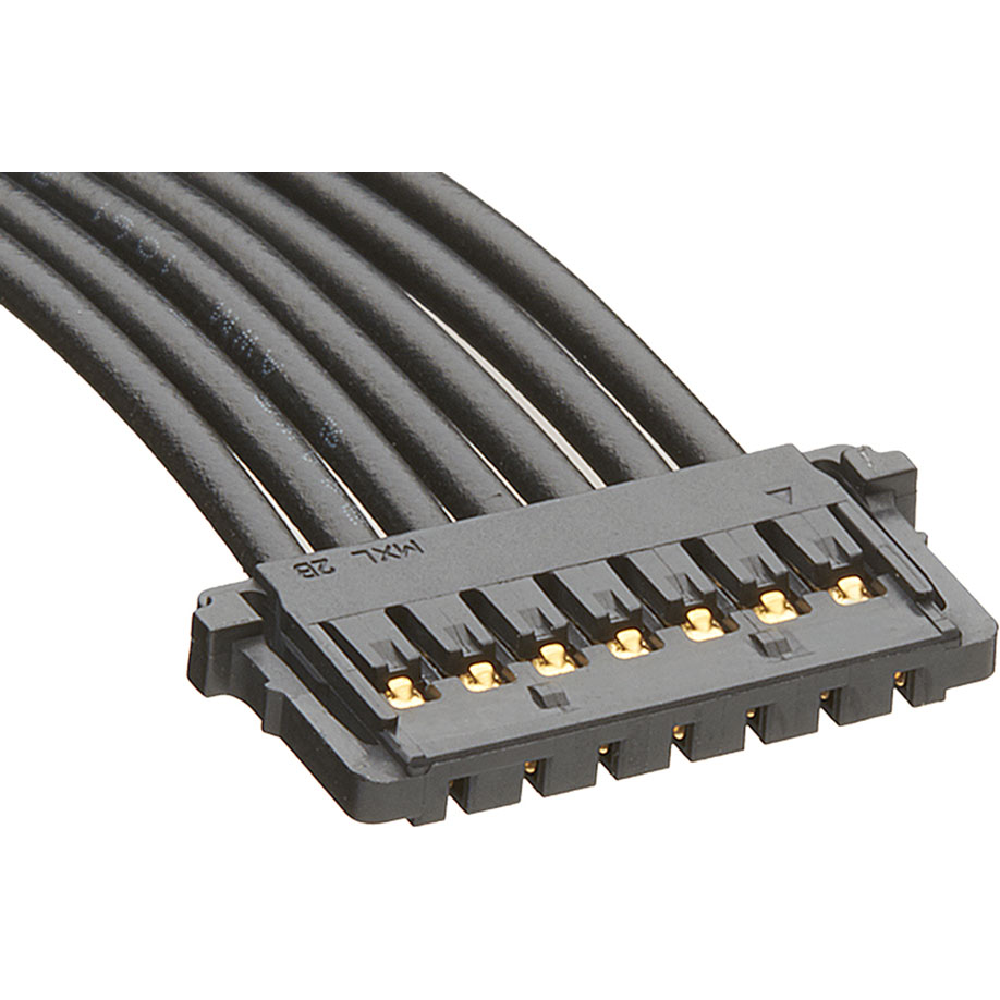 Molex-151320705 Montajes de cables, otros Cable Assembly UL 1061 0.45m 24AWG Wire to Board to Wire to Board 7 to 7 POS F-F Crimp-Crimp Pico-Lock Bag