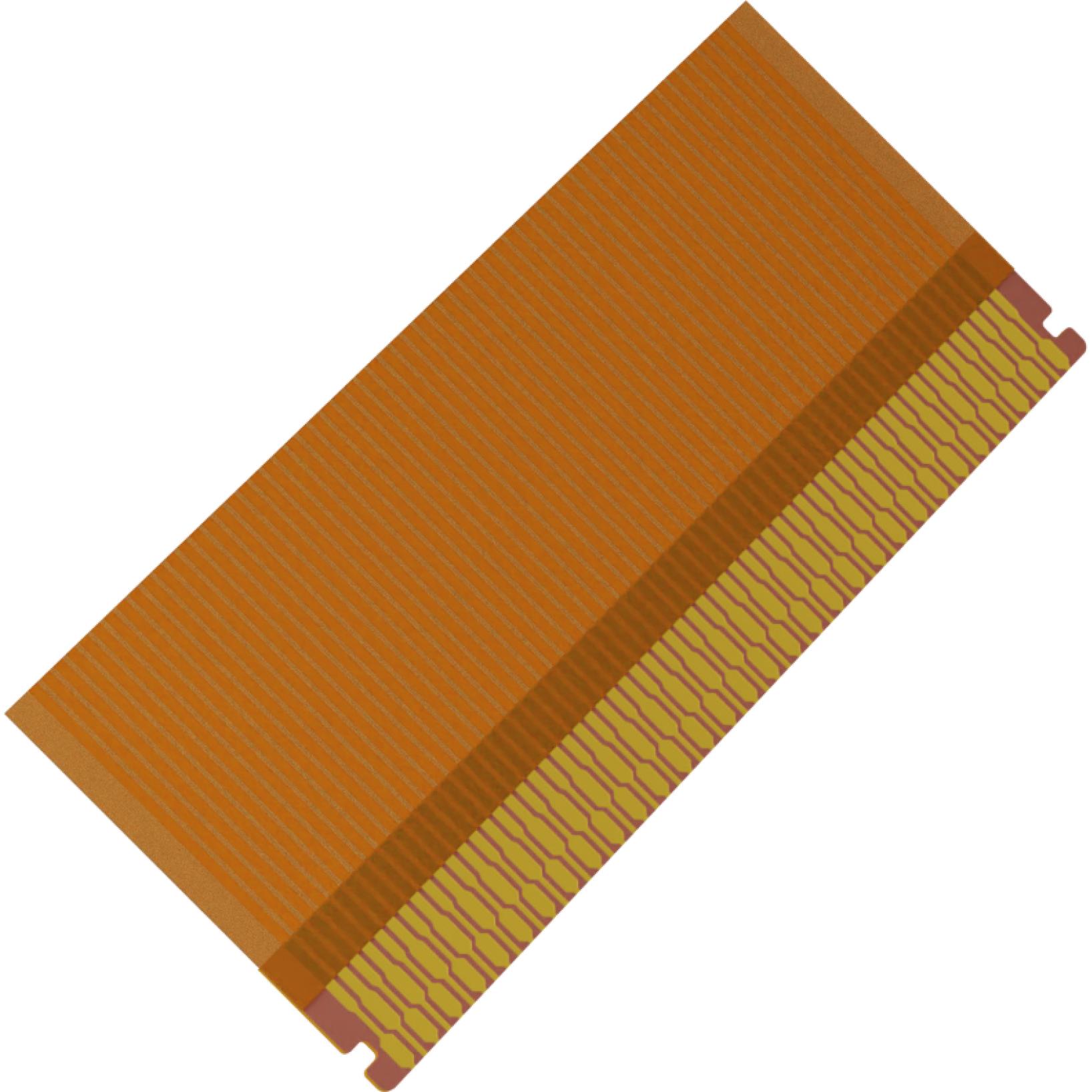 Molex-150310461 Flachband Kabelbaugruppen Cable Assembly 0.102m 0.3mm 61 to 61 POS FFC Jumper to FFC Jumper M-M Premo-Flex FFC Jumper Bag