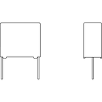 Cap Film 0.22uF 1000V PP 5% (31 X 18 X 28mm) Radial Plastic Rectangular Can 27.5mm 85°C Loose