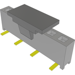 Conn Socket Strip SKT 7 POS 2mm Solder ST Top Entry SMD Tube