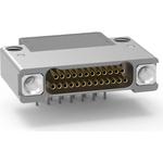 Conn Nano-D SKT 9 POS 0.31mm Solder RA Thru-Hole 9 Terminal 1 Port