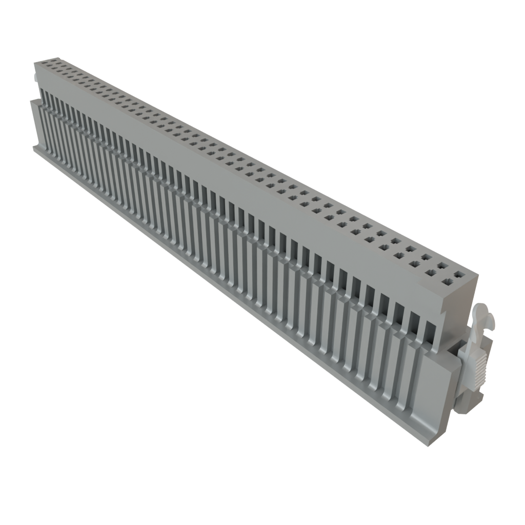 Samtec-ISDF-45-D-M Carcaza de cables discretos de conector Conn Housing RCP 90 POS 1.27mm Crimp ST Cable Mount Black TIGER EYE™ Tube