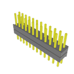 Conn Board Stacker HDR 24 POS 2.54mm Solder ST Top Entry Thru-Hole Bulk