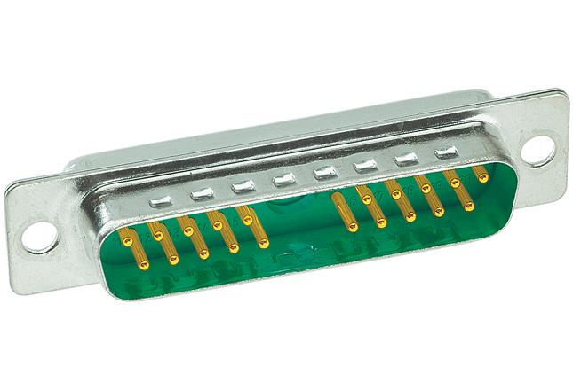 HARTING-09691115051 Steckverbinder, D-Sub Conn D-Sub M 4Signal/1Cavity POS Solder Cup ST Panel Mount 4 Terminal 1 Port
