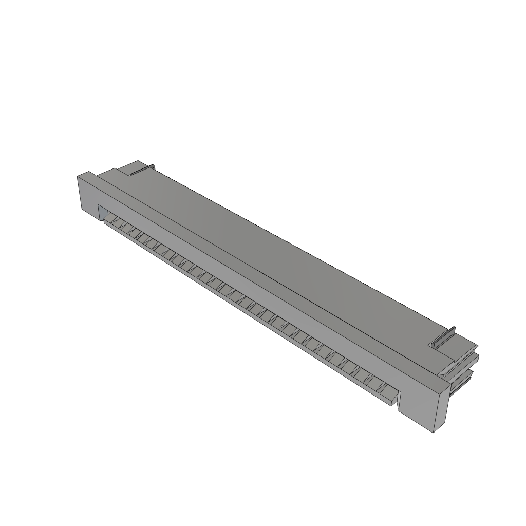 Samtec-ZF1-27-01-TM-WT-TR Connettore FFC-FPC Conn FFC Connector SKT 27 POS 1mm Solder RA SMD T/R