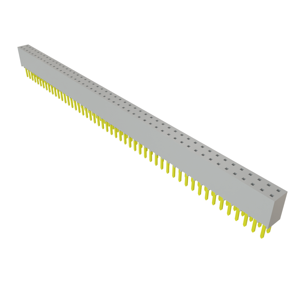 Samtec-SSW-150-02-S-D Steckverbinderleisten und Leiterplattenbuchsen Conn Socket Strip SKT 100 POS 2.54mm Solder ST Top Entry Thru-Hole Bulk