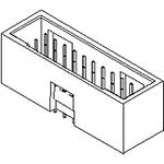 Conn Shrouded Header (4 Sides) HDR 16 POS 2.54mm Solder ST Top Entry Thru-Hole C-Grid Tube